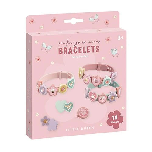 LITTLE DUTCH Bastelset - Armbänder - Fairy Garden