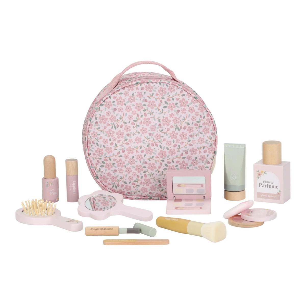 LITTLE DUTCH Holz Make-up-Set - Blumen - Essentials