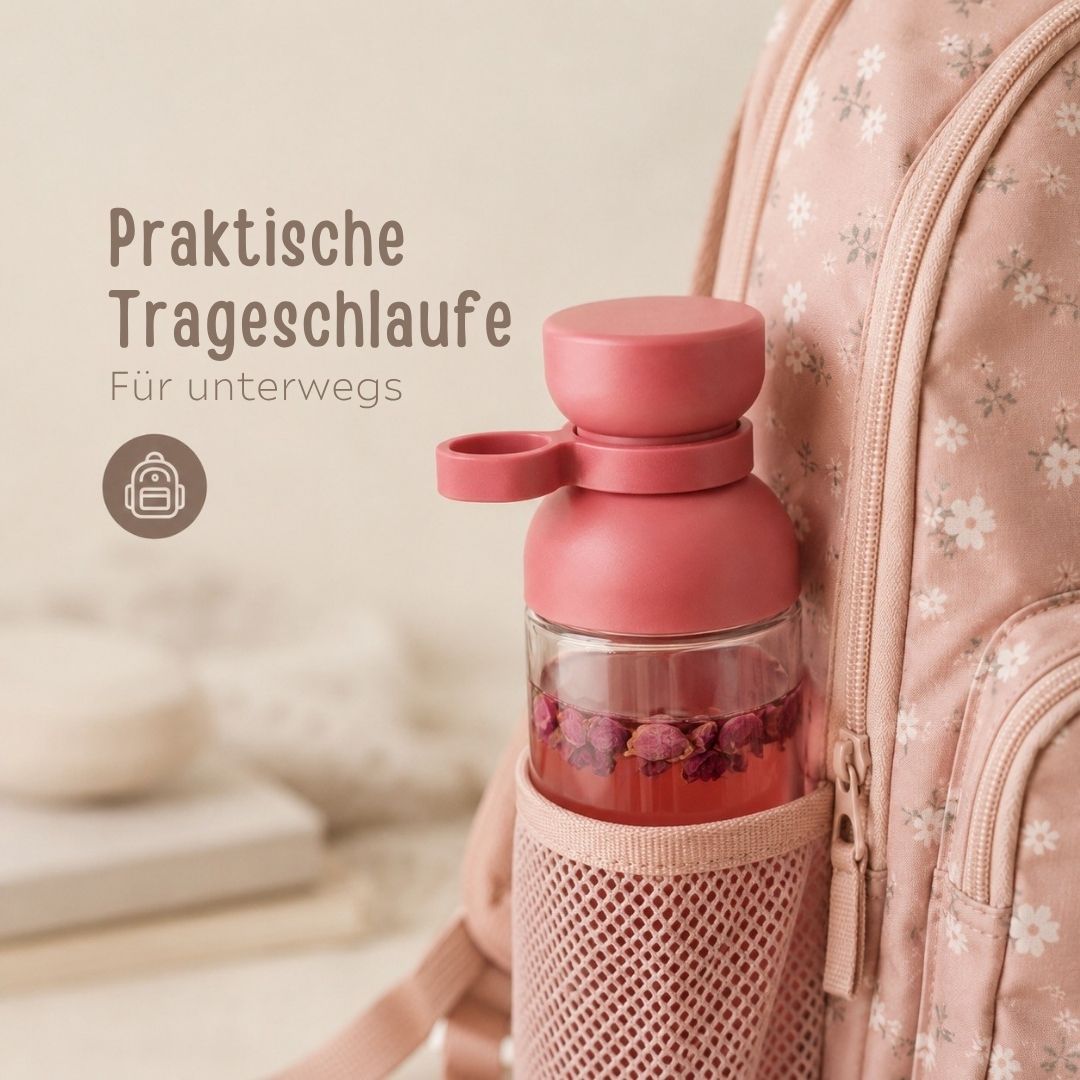 MEPAL Kinder Trinkflasche Vita personalisiert - Tier Aquarell
