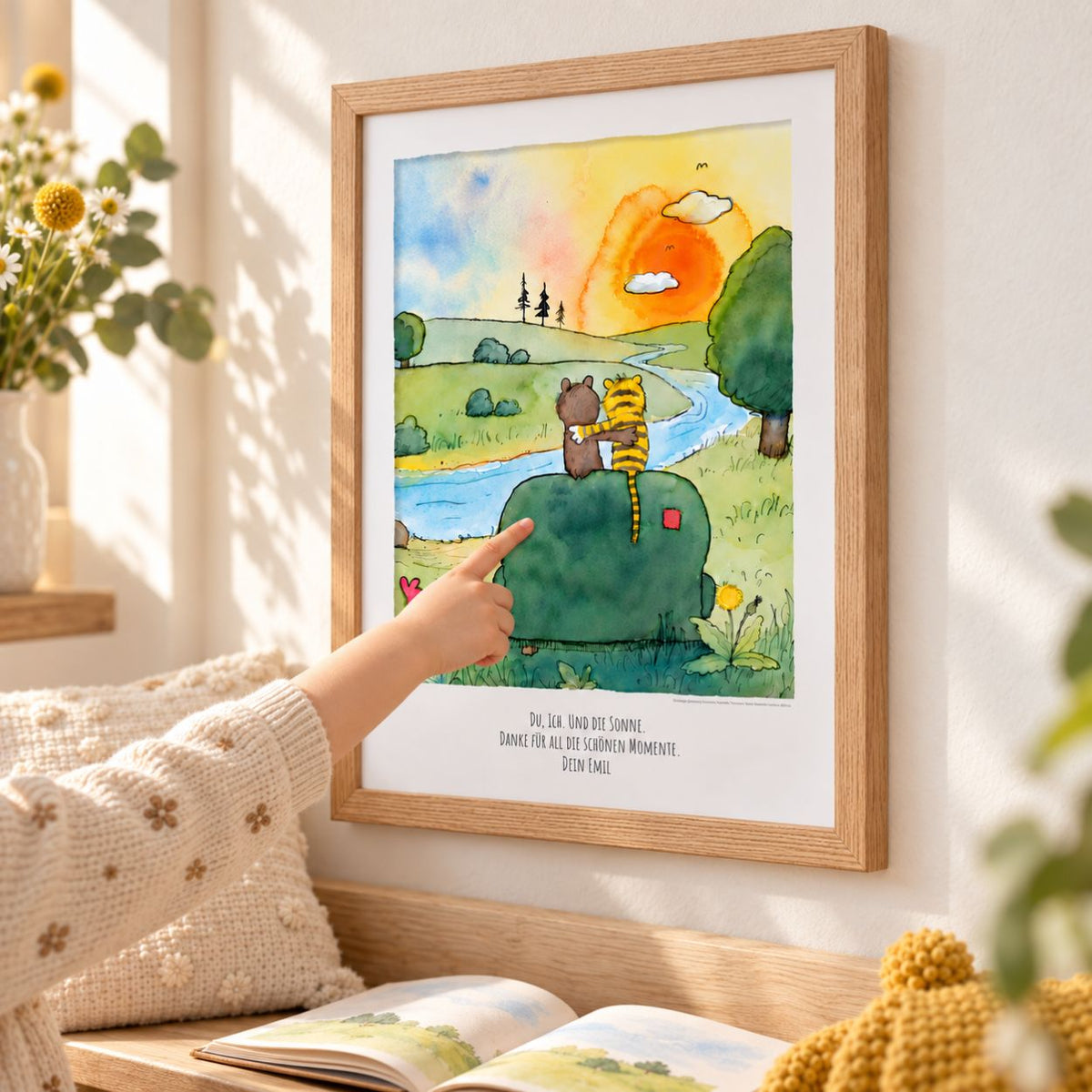 JANOSCH Poster - Sonnenuntergang