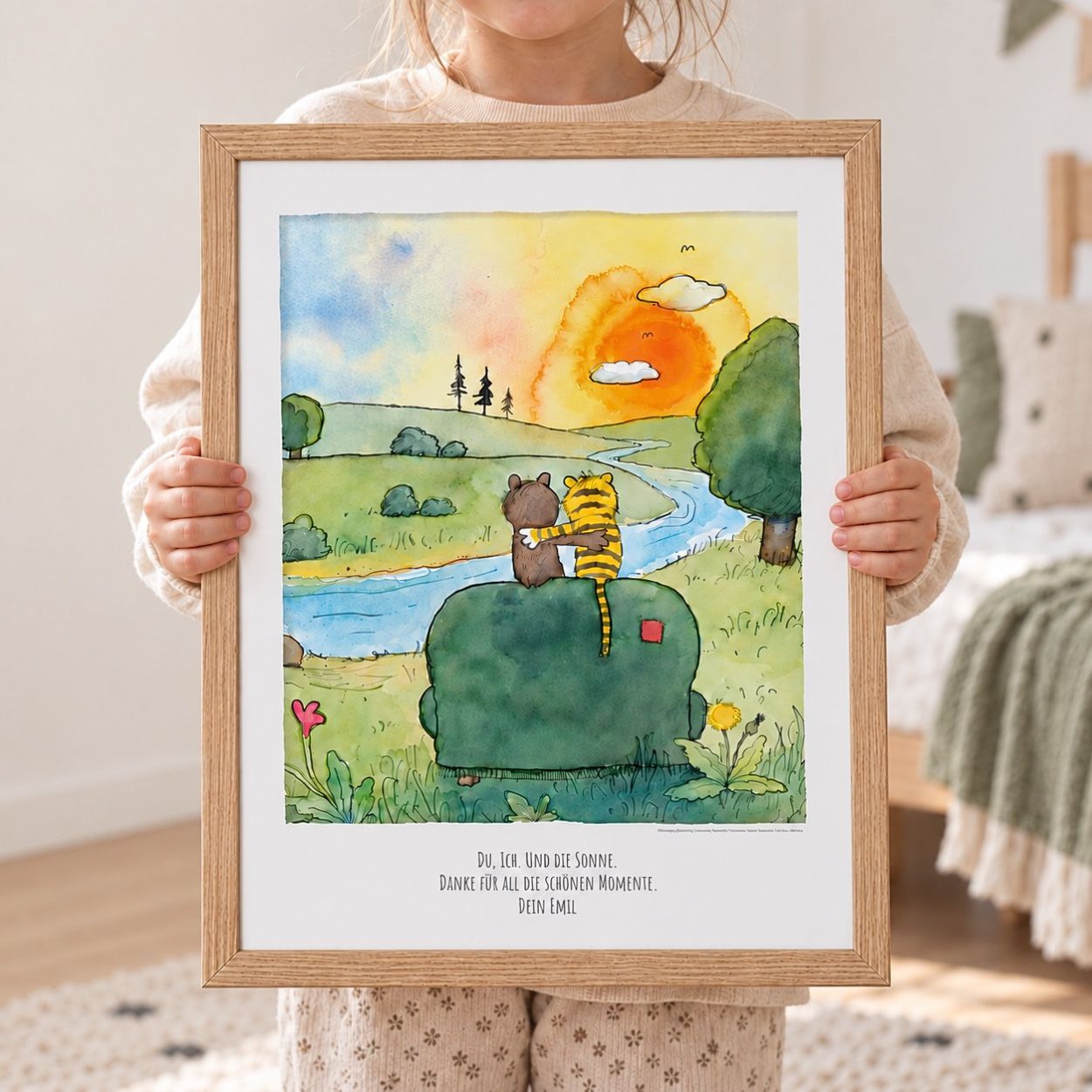 JANOSCH Poster - Sonnenuntergang
