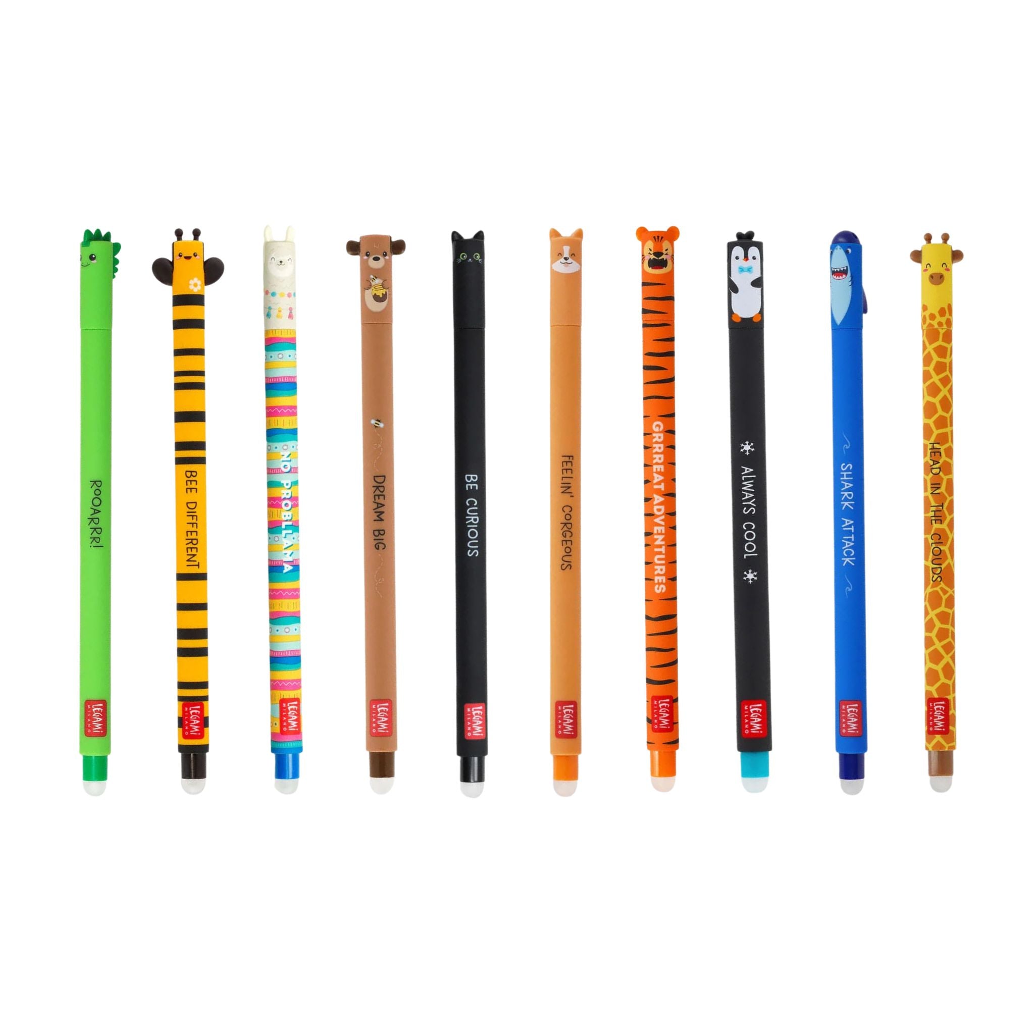 LEGAMI 10er Set löschbarer Gelstift