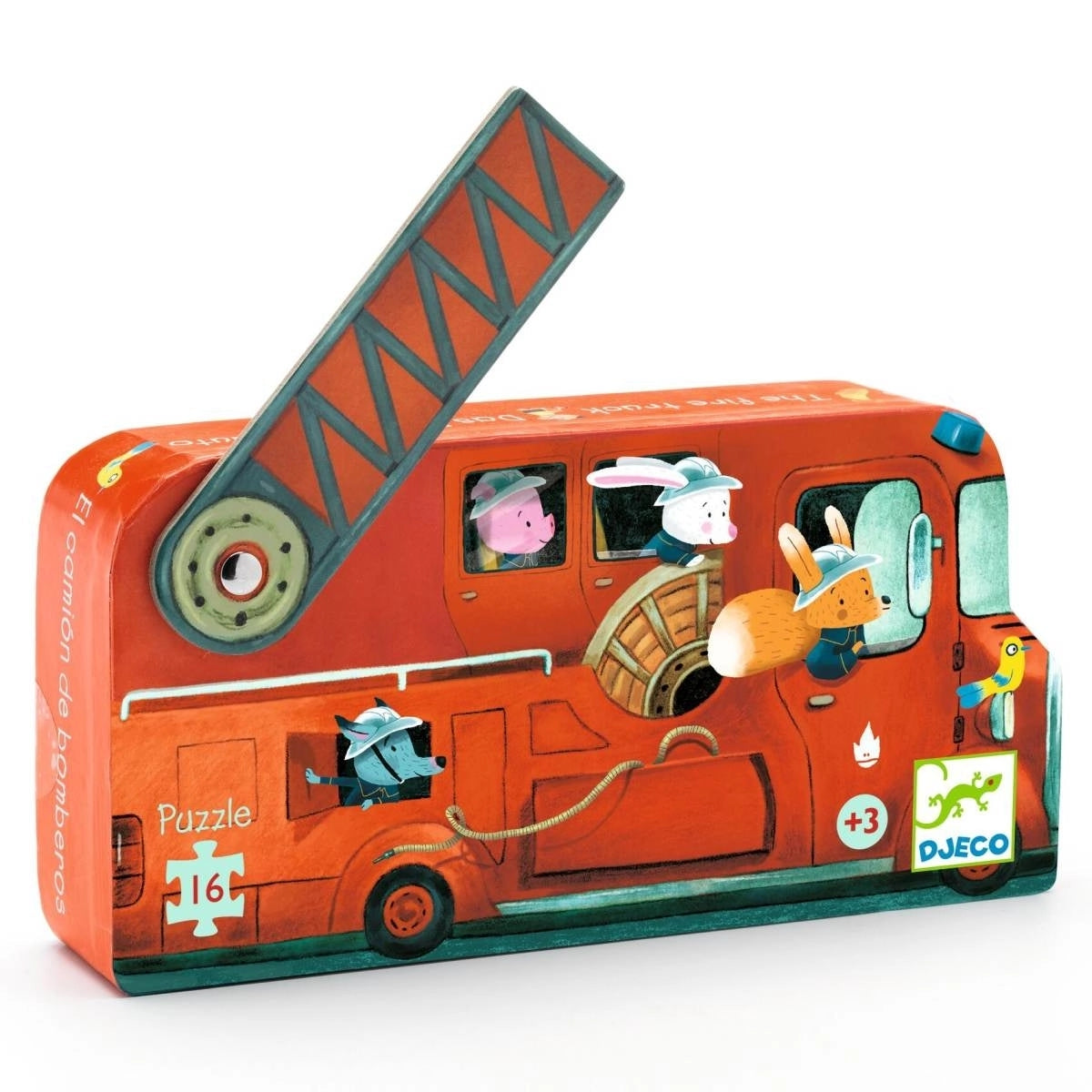 DJECO Puzzle - Feuerwehrauto