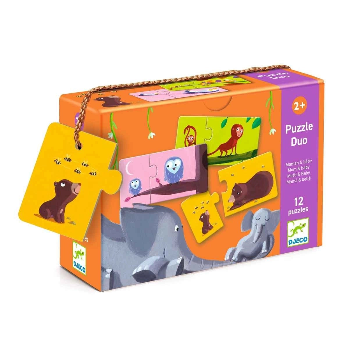 DJECO Puzzle duo - Mami & Kind