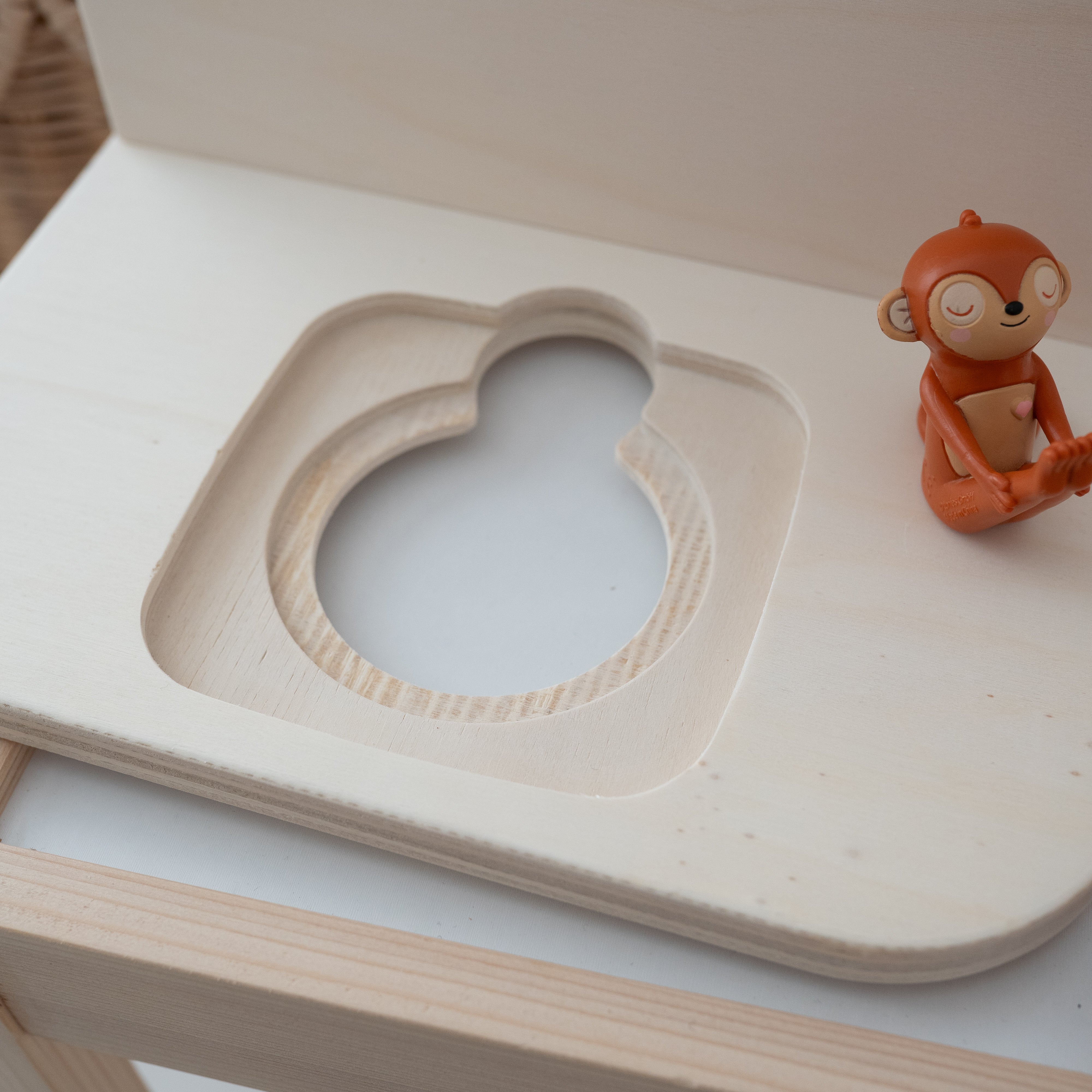 Mini Toniebox Regal Holz