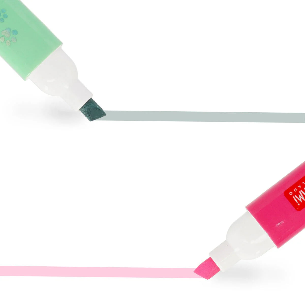 LEGAMI 6er Set Textmarker Doppelspitze - Katze