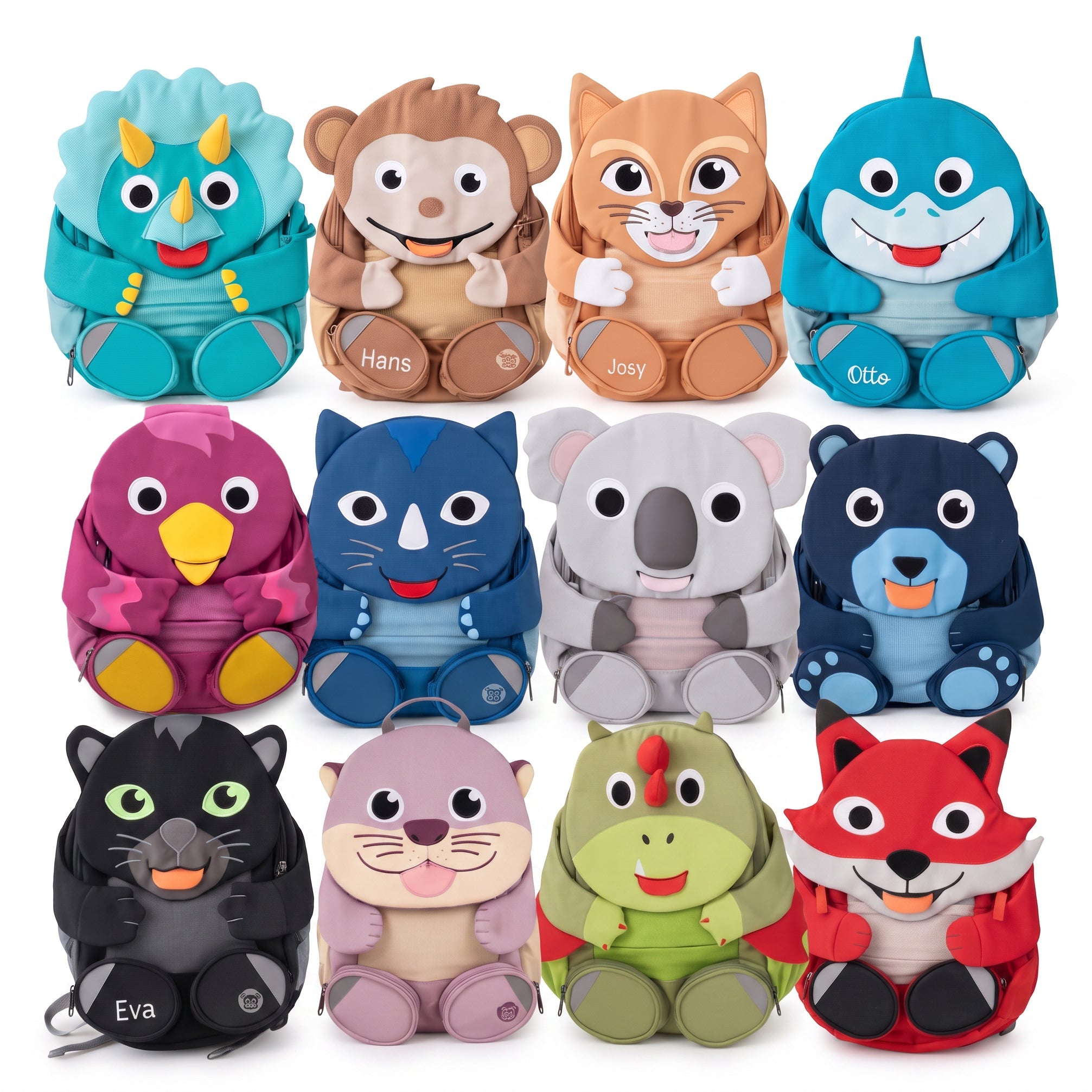 AFFENZAHN Rucksack personalisiert - wunderwunsch