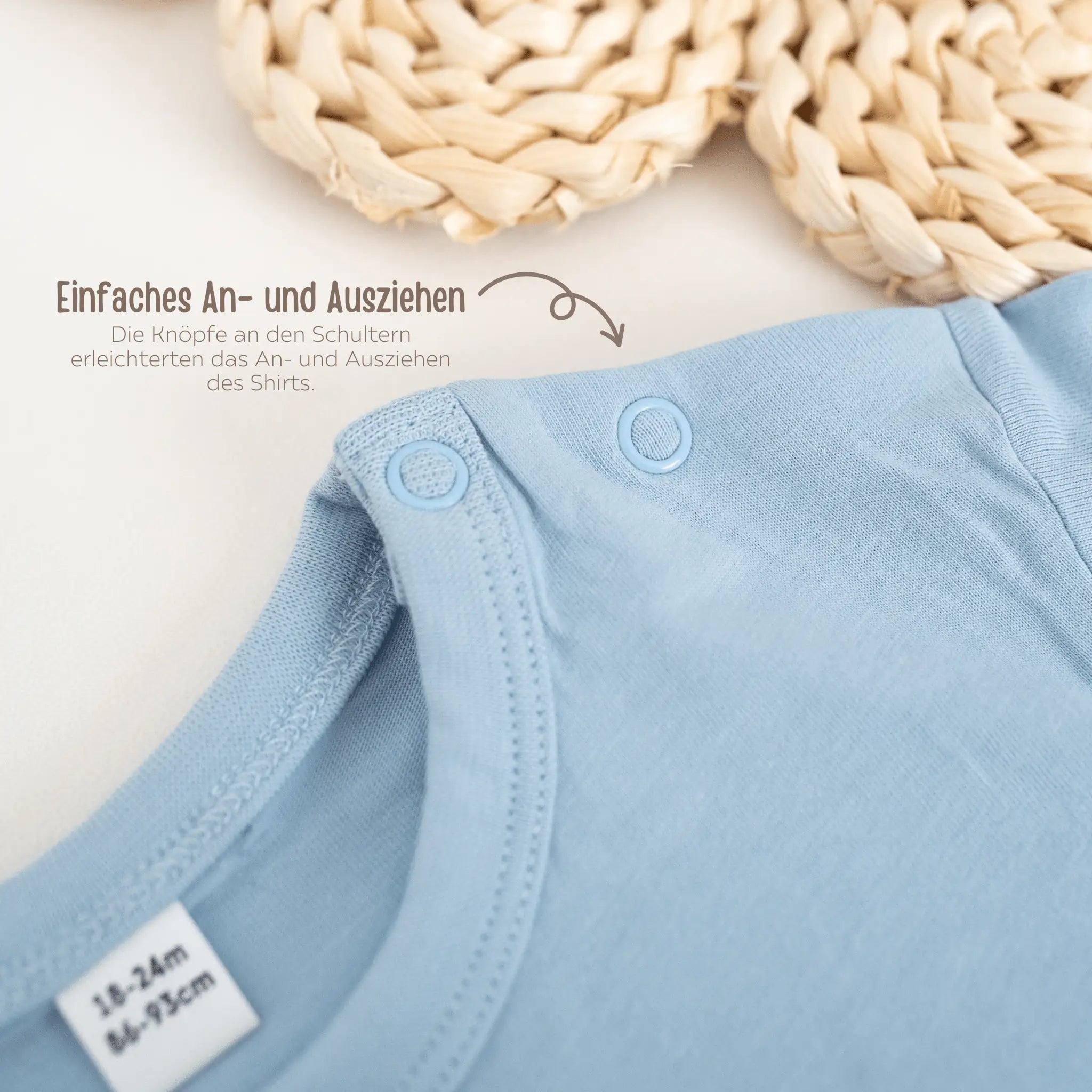 Baby Pyjama "Regenbogen" personalisiert - wunderwunsch