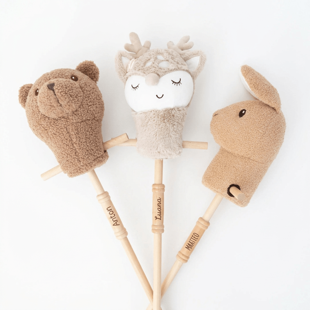 BIECO Steckentier personalisiert - Bär, Reh, Hase - wunderwunsch