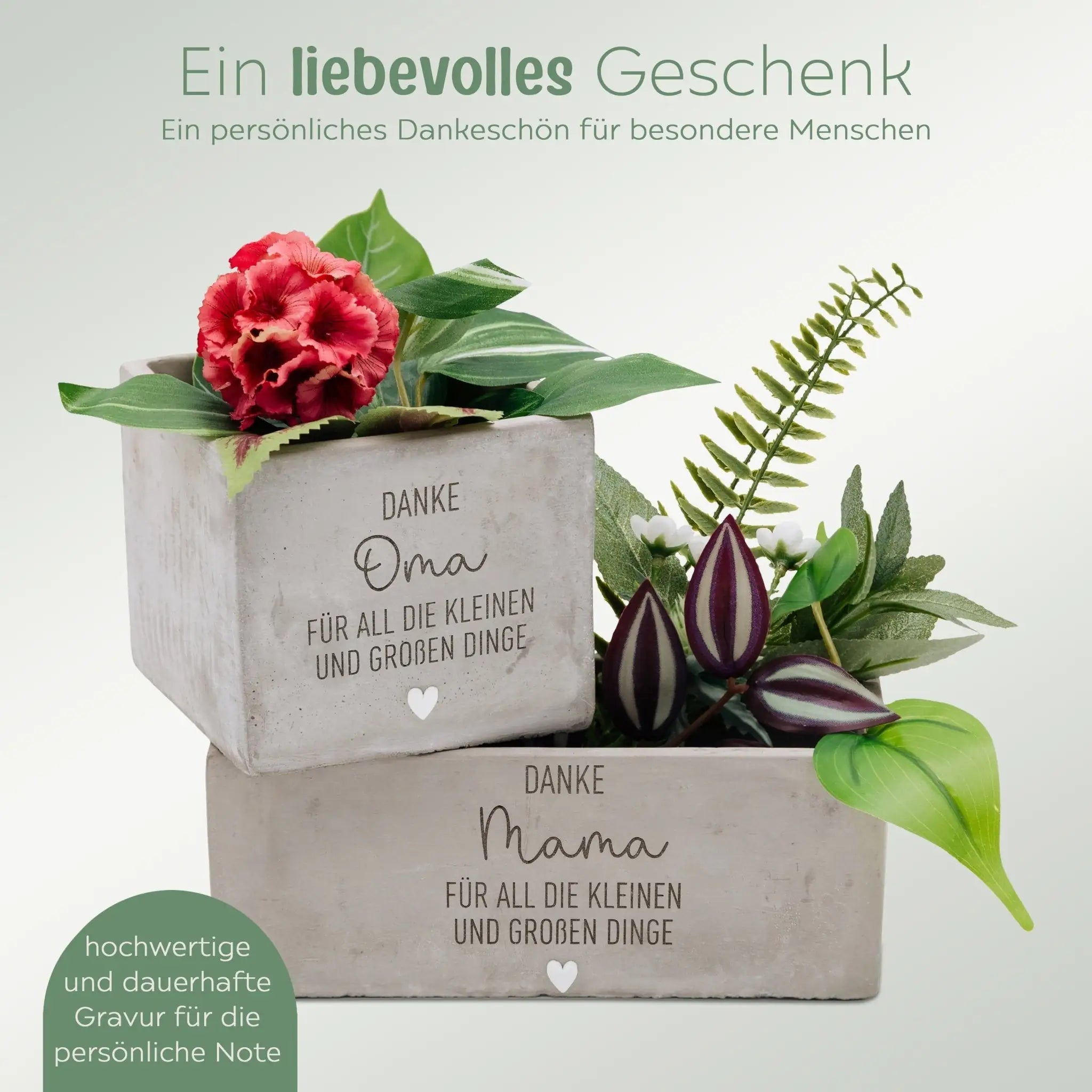 Blumentopf - Danke, für all die kleinen und großen Dinge - wunderwunsch