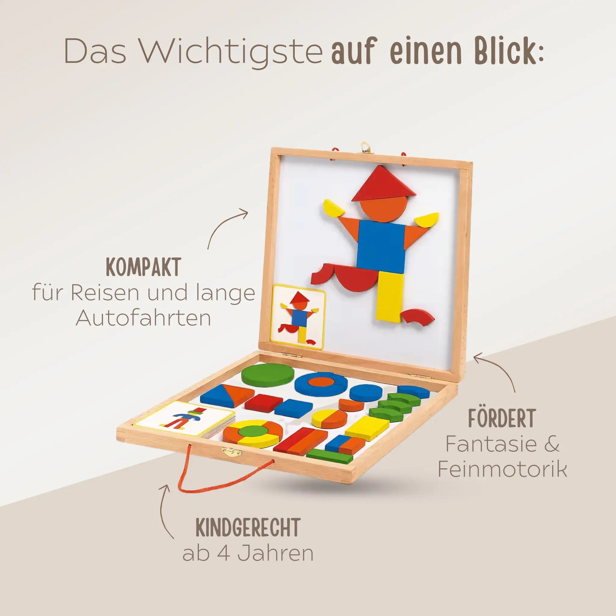 DJECO Magnet Spiel personalisierbar - wunderwunsch