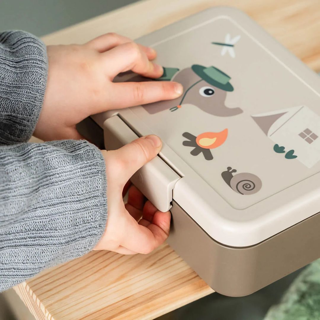 DONEBYDEER Kinder Brotdose personalisiert - Tiny Trails - wunderwunsch