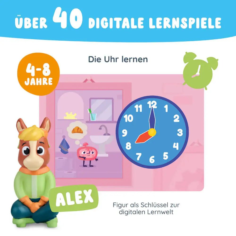 EDURINO Figur Alex - Die Uhr lernen - wunderwunsch