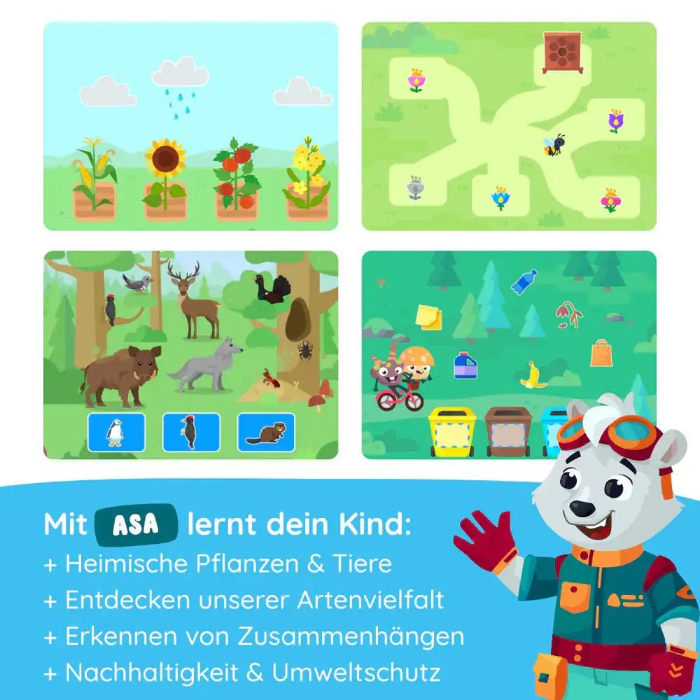 EDURINO Figur Asa - Unsere Natur - wunderwunsch