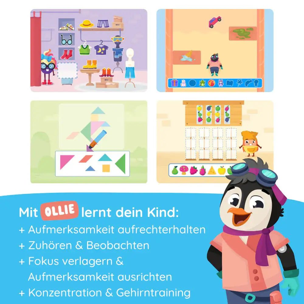 EDURINO Figur Ollie - Aufmerksamkeit & Konzentration - wunderwunsch