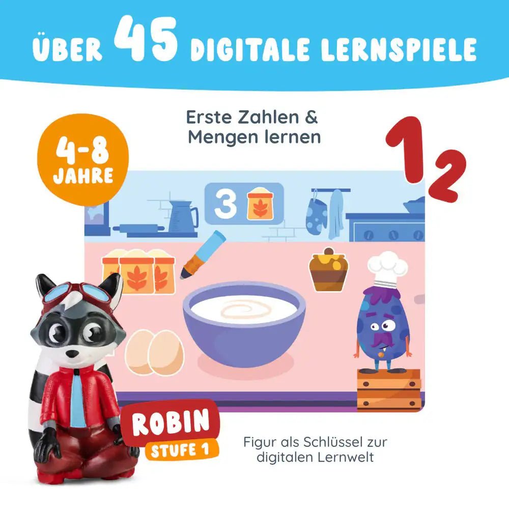 EDURINO Figur Robin - Zahlen & Mengen - wunderwunsch