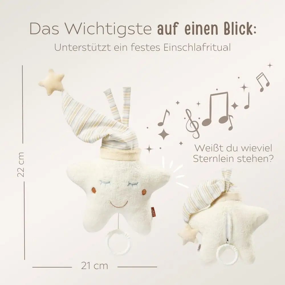 FEHN Spieluhr Stern personalisierbar - wunderwunsch