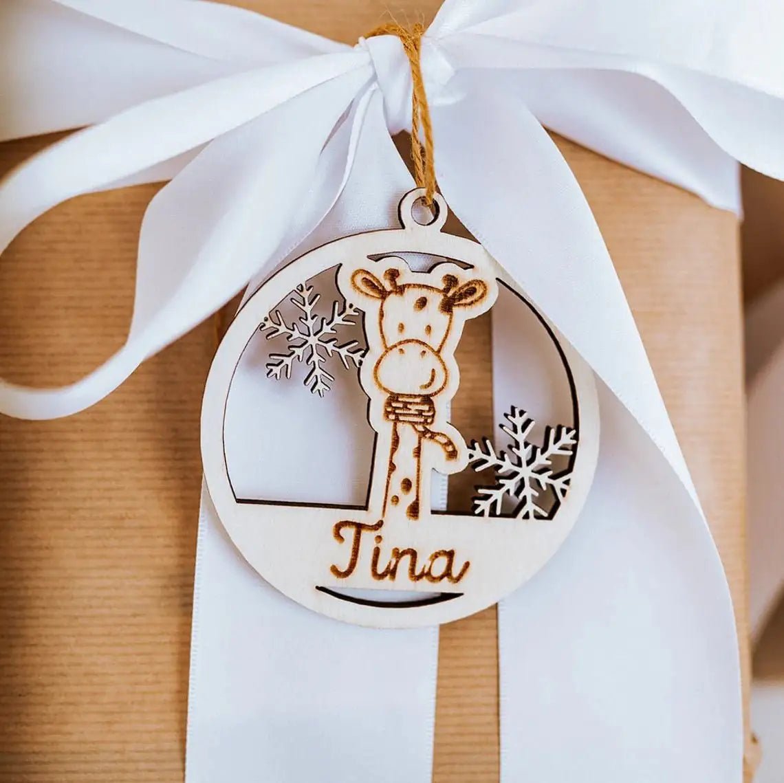 Geschenkanhänger "Tiere" personalisiert - wunderwunsch
