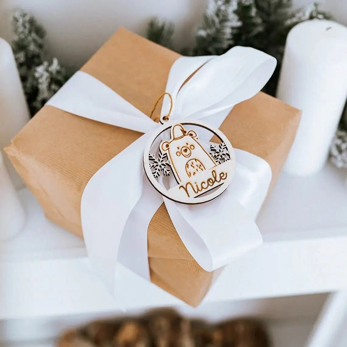 Geschenkanhänger "Tiere" personalisiert - wunderwunsch