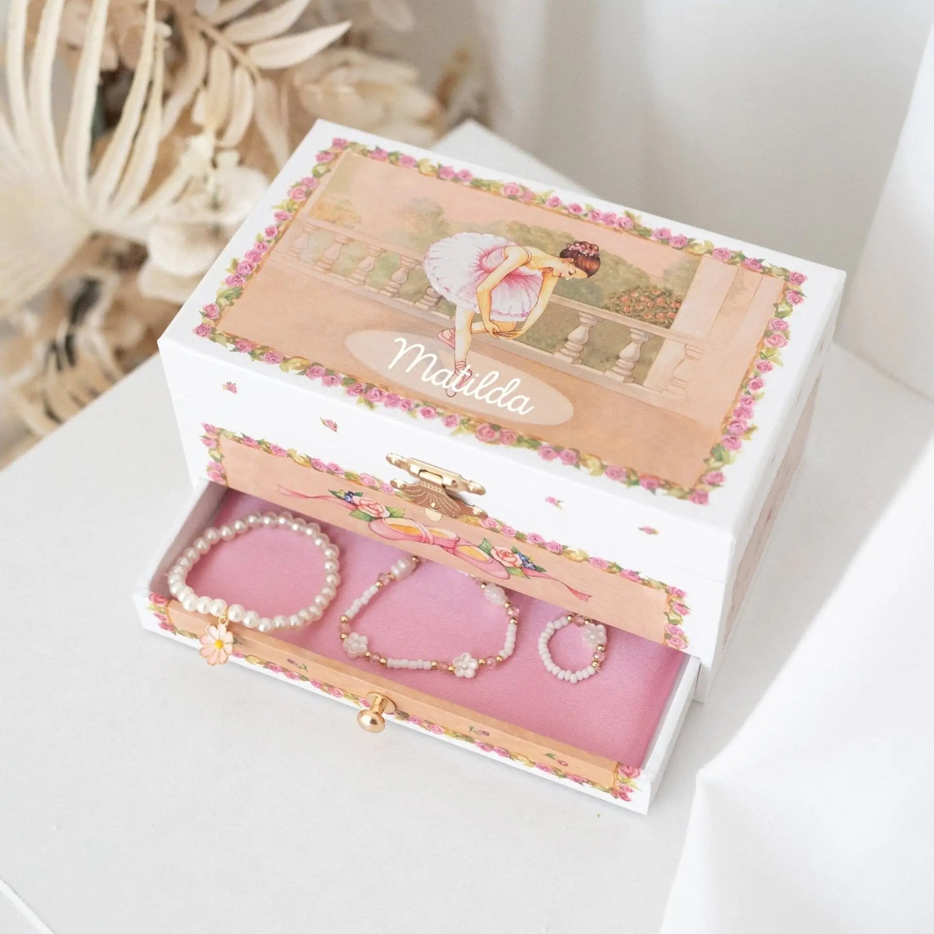 GOKI Schmuckkästchen Ballerina personalisierbar - wunderwunsch