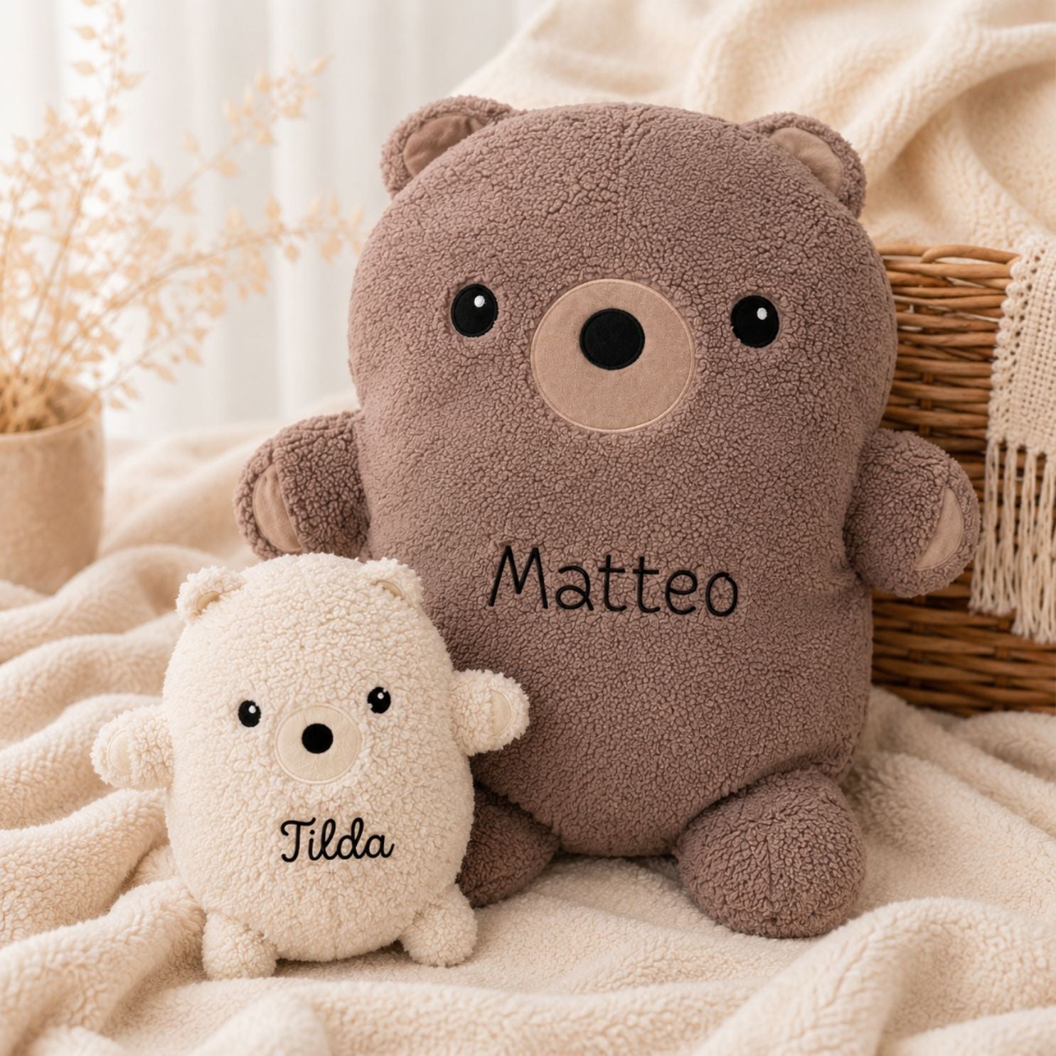 IKEA Kuscheltier personalisiert - Bär - wunderwunsch