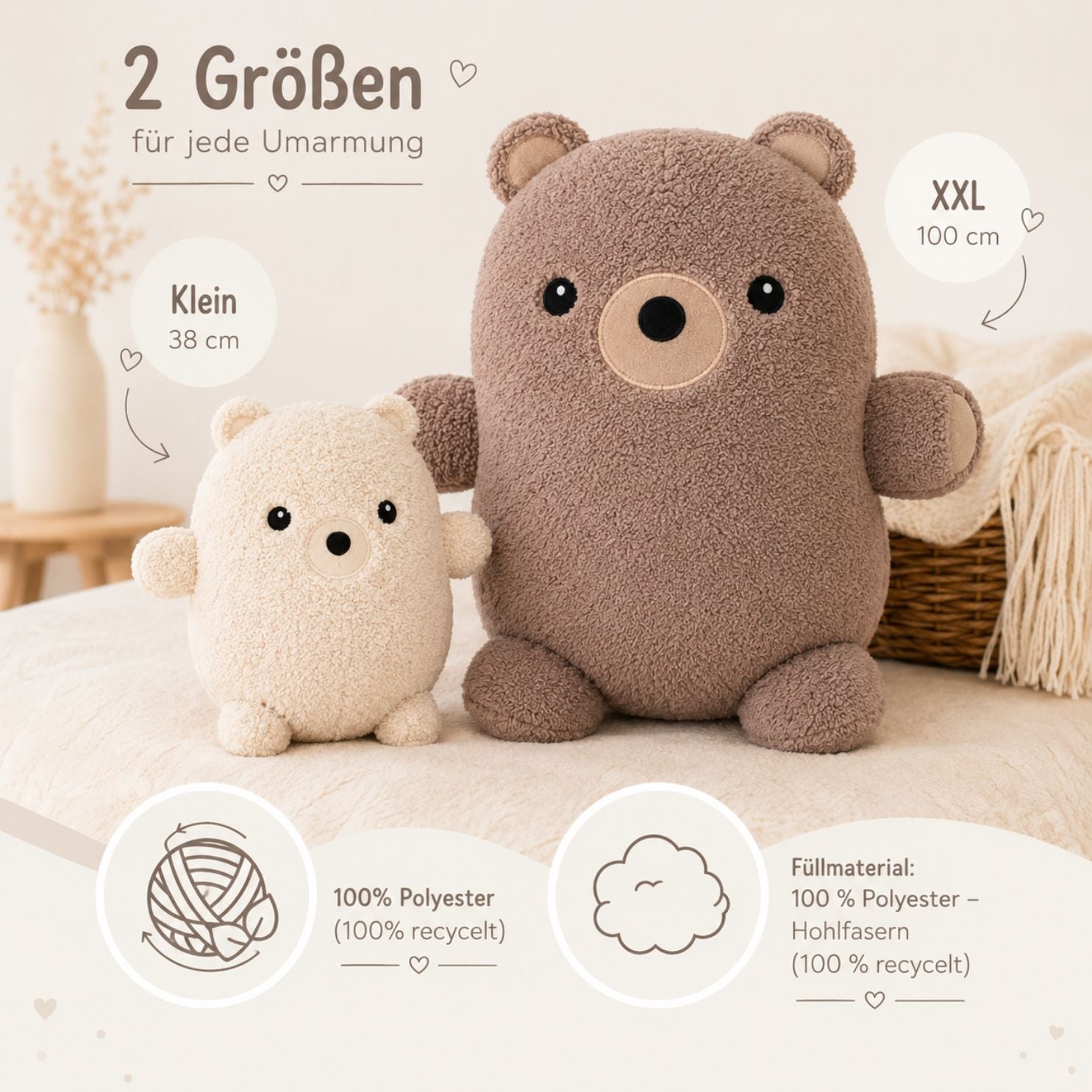 IKEA Kuscheltier personalisiert - Bär - wunderwunsch