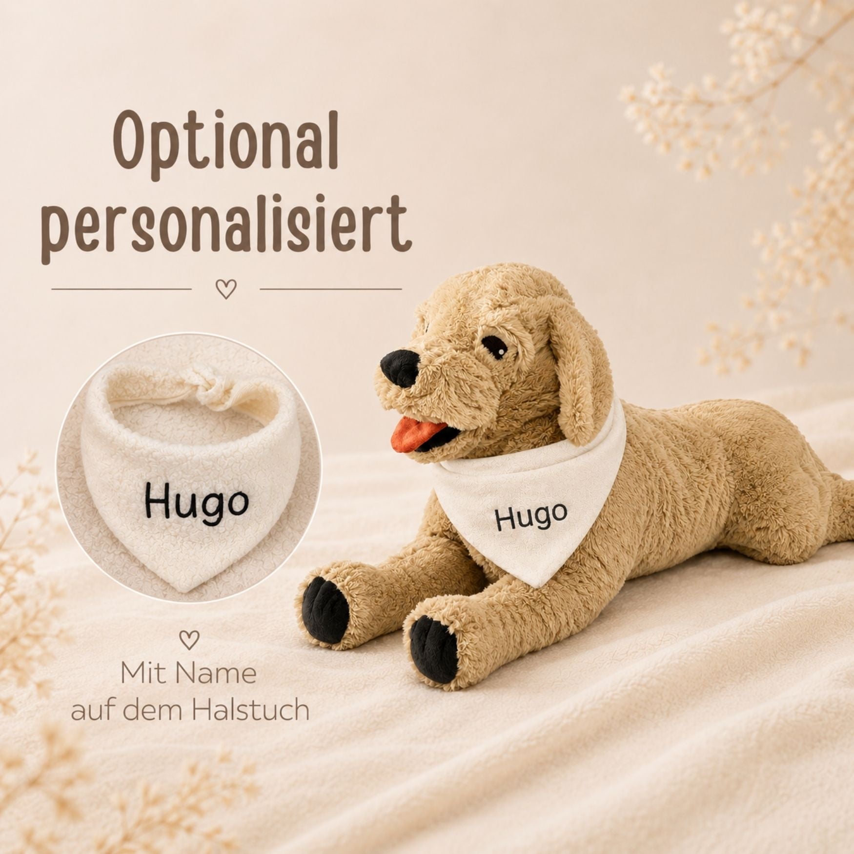 IKEA Kuscheltier personalisiert - Hund - wunderwunsch