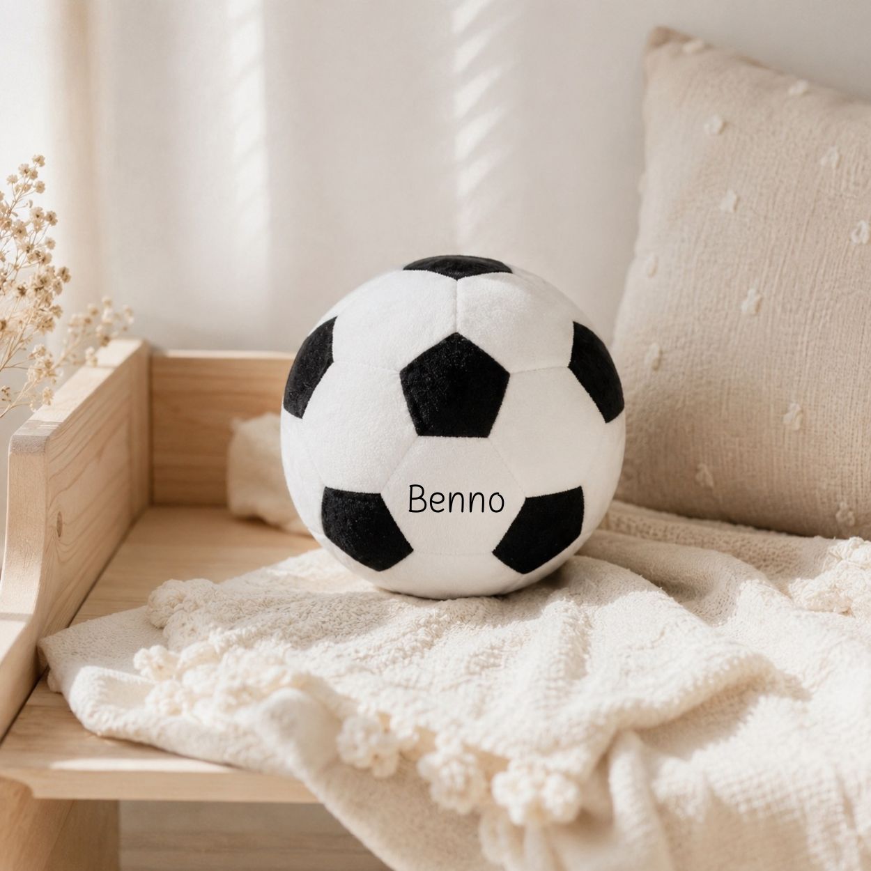 IKEA Stoff Fußball personalisiert - wunderwunsch