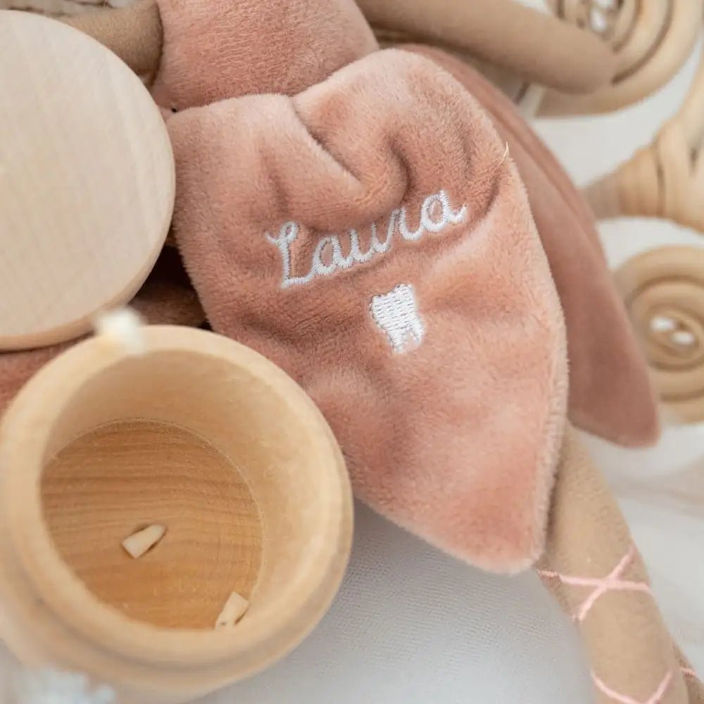JOLLEIN Zahnfee Stoffpuppe personalisiert - wunderwunsch