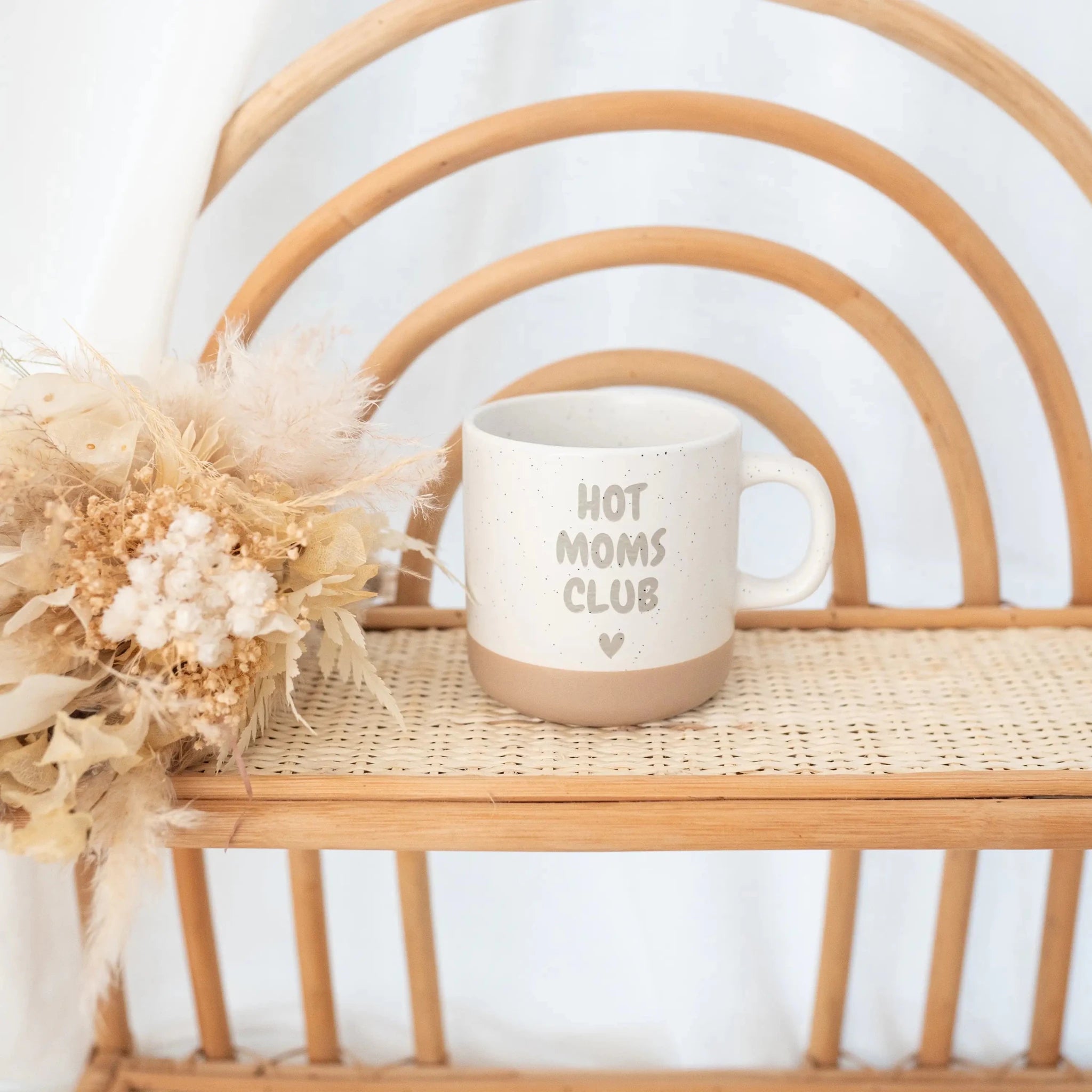 Keramikbecher Steingut - Moms Club - wunderwunsch