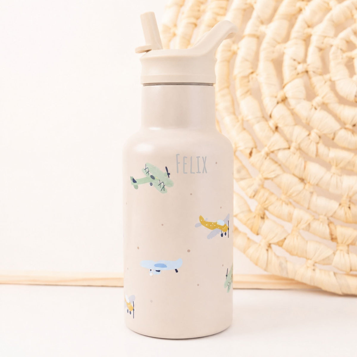 KIDZROOM Trinkflasche 350 ml personalisiert - wunderwunsch
