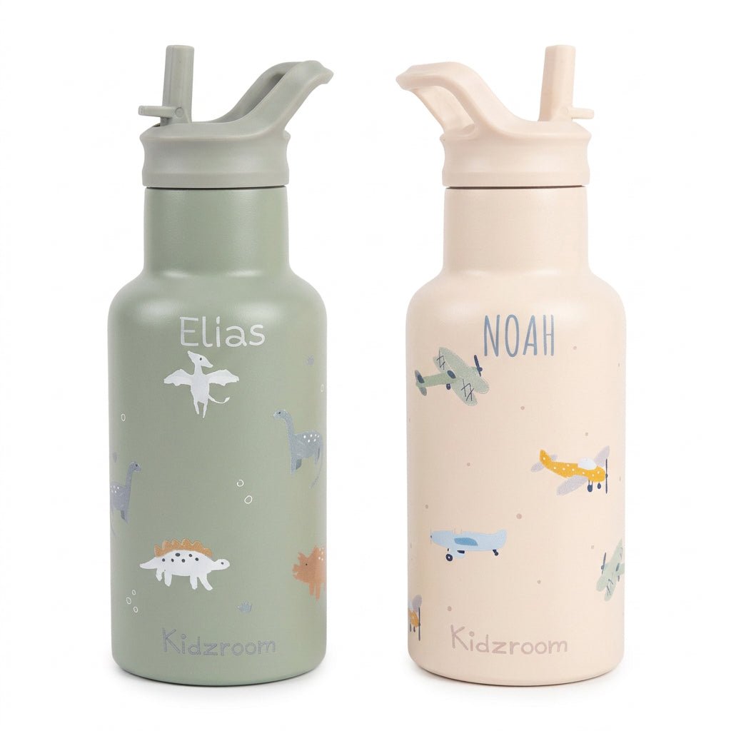 KIDZROOM Trinkflasche 350 ml personalisiert - wunderwunsch