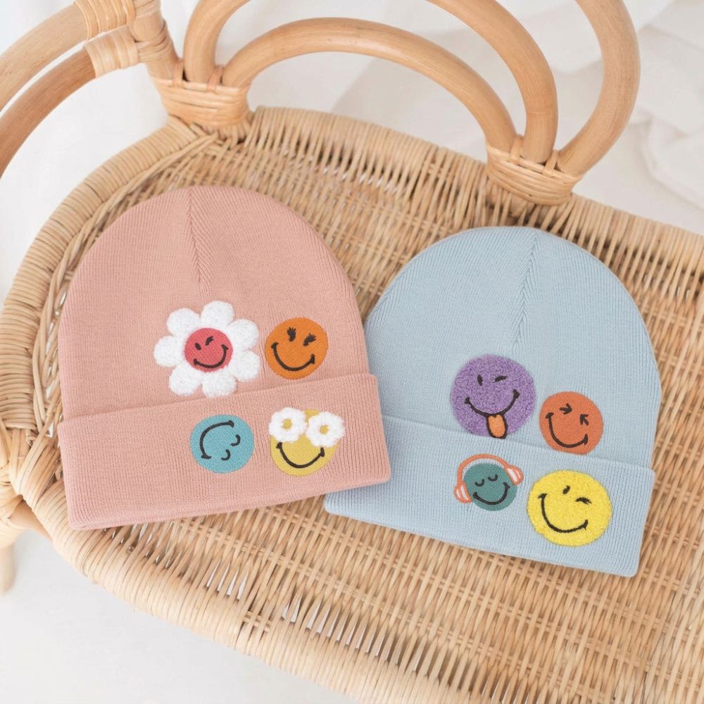 LÄSSIG Beanie Mütze - Smileyworld - wunderwunsch