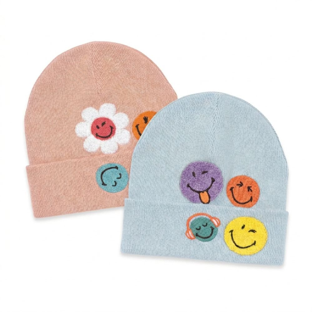 LÄSSIG Beanie Mütze - Smileyworld - wunderwunsch