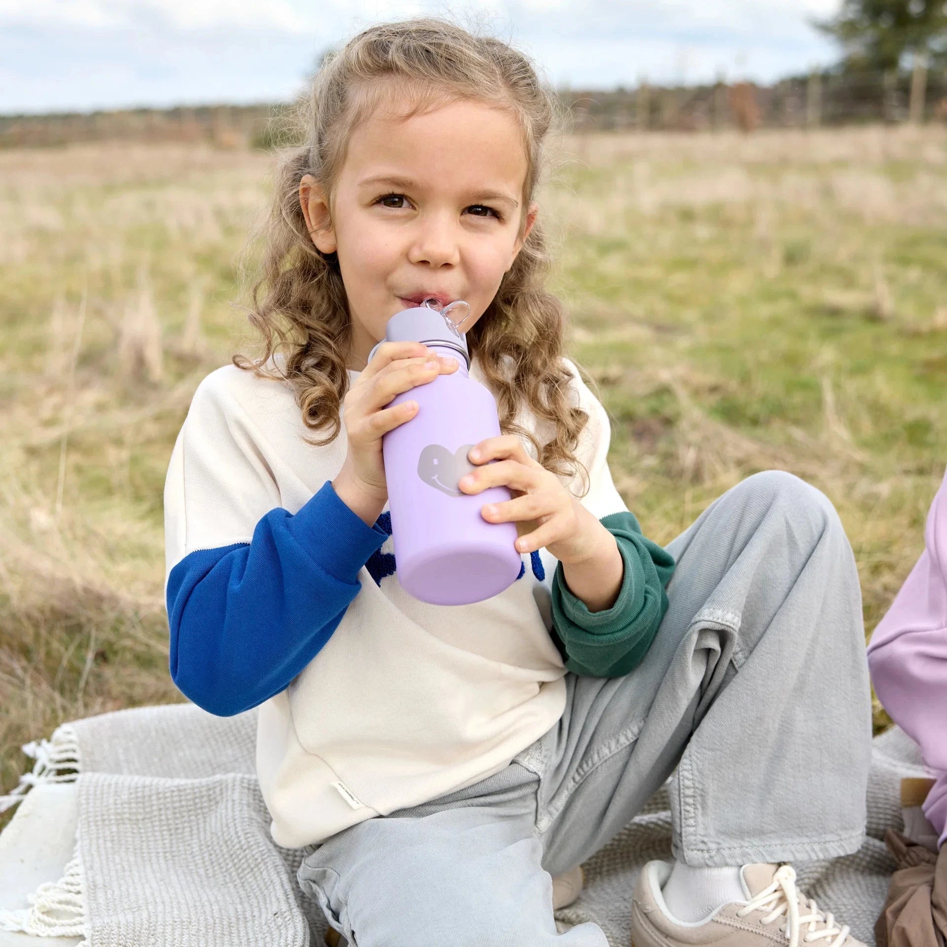 LÄSSIG Edelstahl Kinder Trinkflasche personalisiert - Little Gang - wunderwunsch