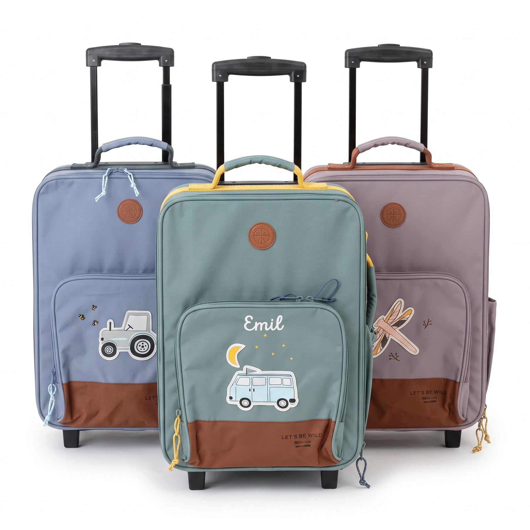 LÄSSIG Kinder Koffer "Adventure" personalisierbar - wunderwunsch