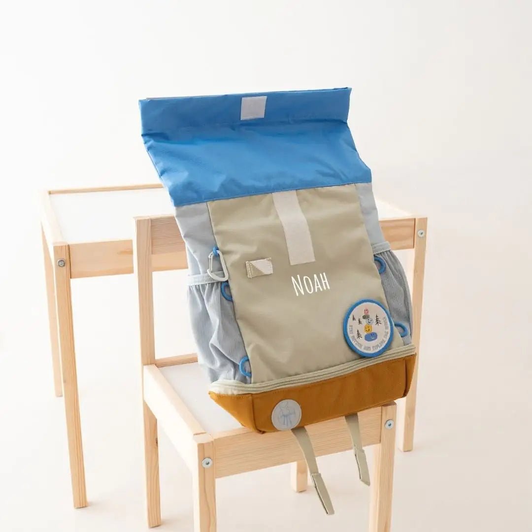 LÄSSIG Kindergartenrucksack Rolltop personalisierbar - wunderwunsch