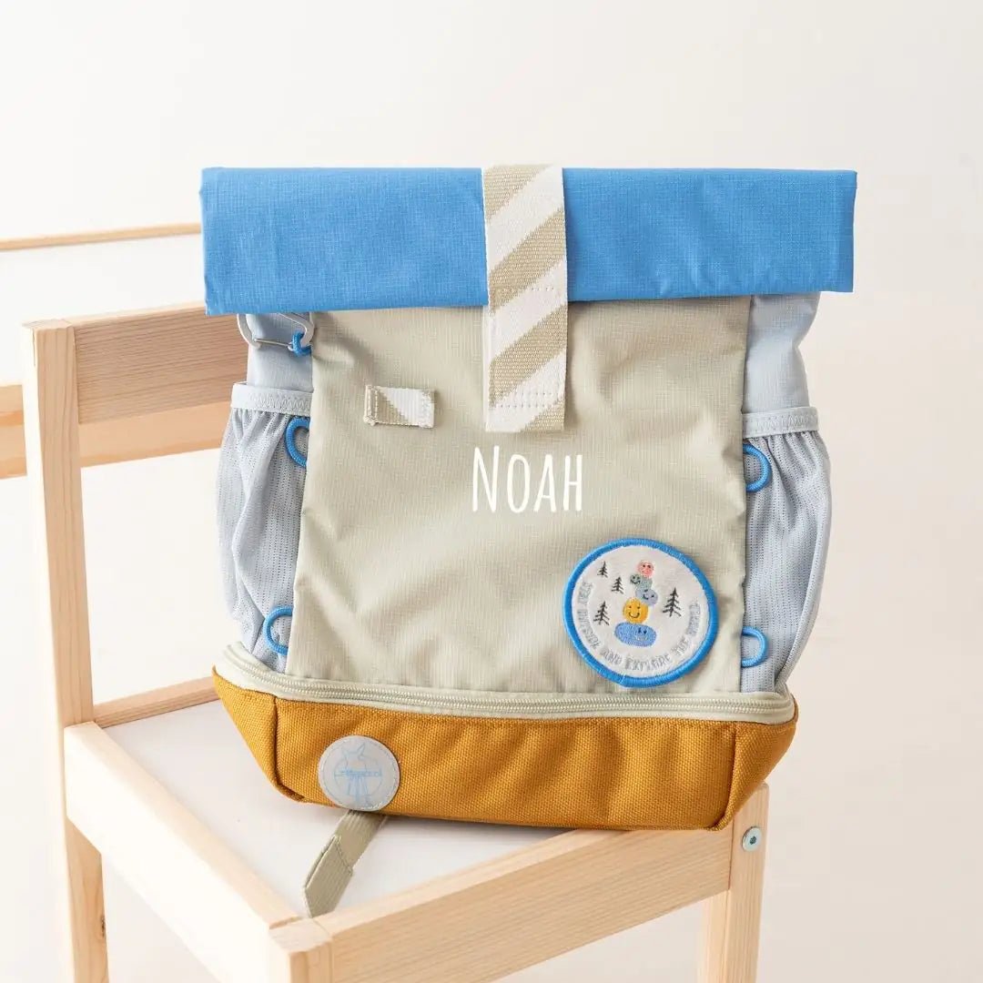 LÄSSIG Kindergartenrucksack Rolltop personalisierbar - wunderwunsch