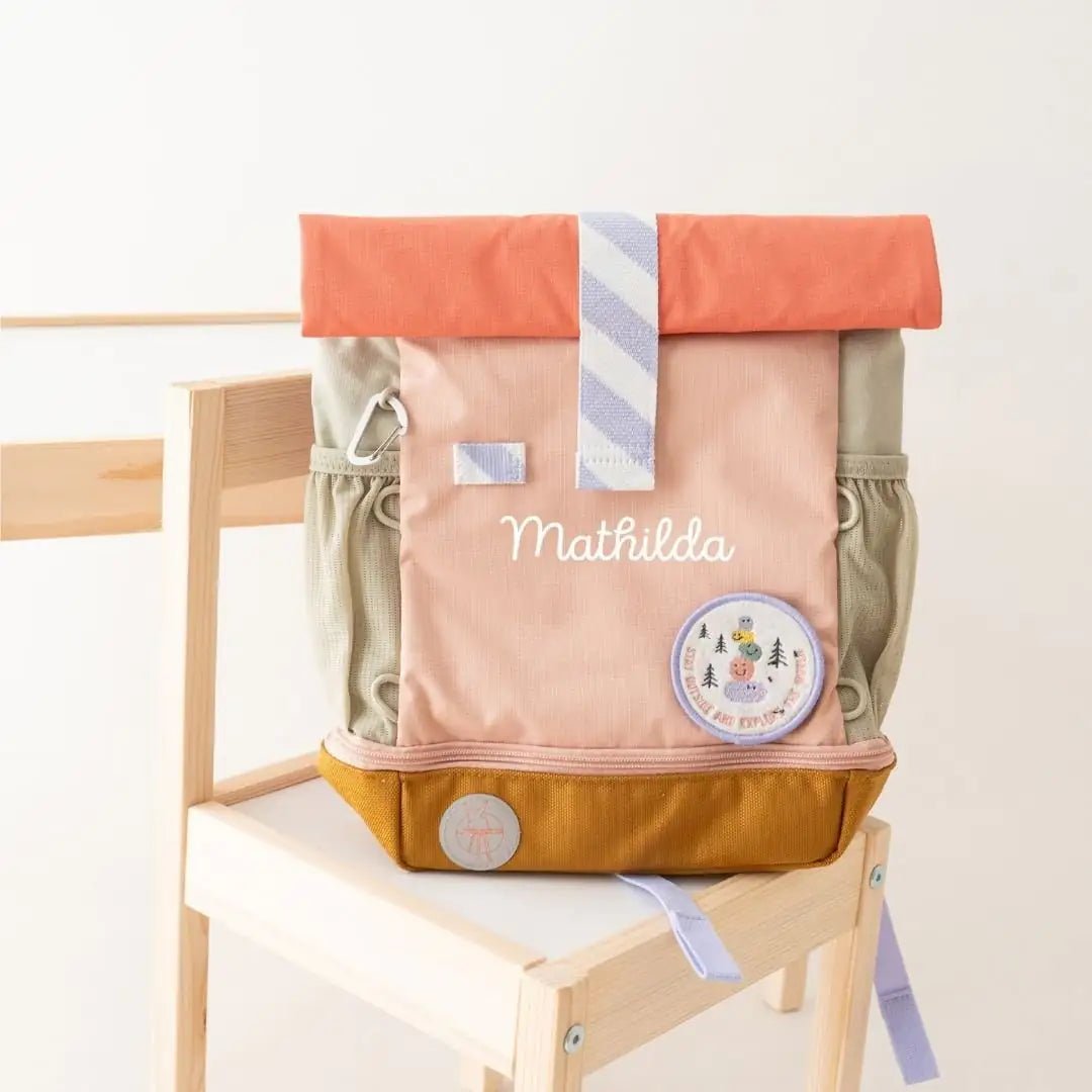 LÄSSIG Kindergartenrucksack Rolltop personalisierbar - wunderwunsch