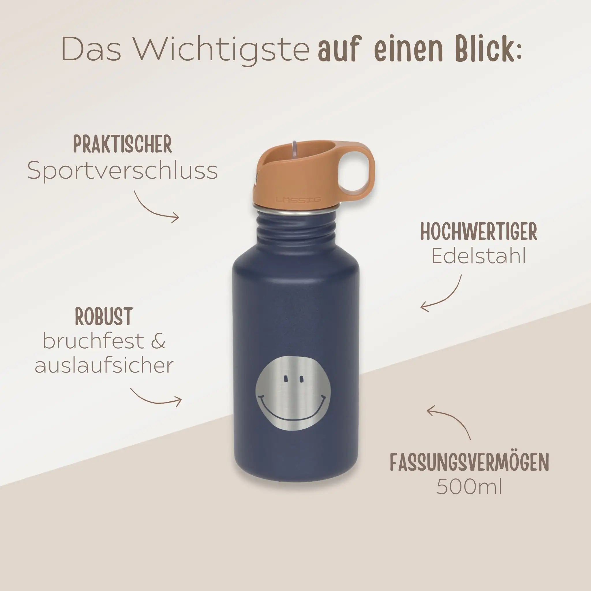 LÄSSIG "Little Gang" Set Brotdose & Trinkflasche - wunderwunsch