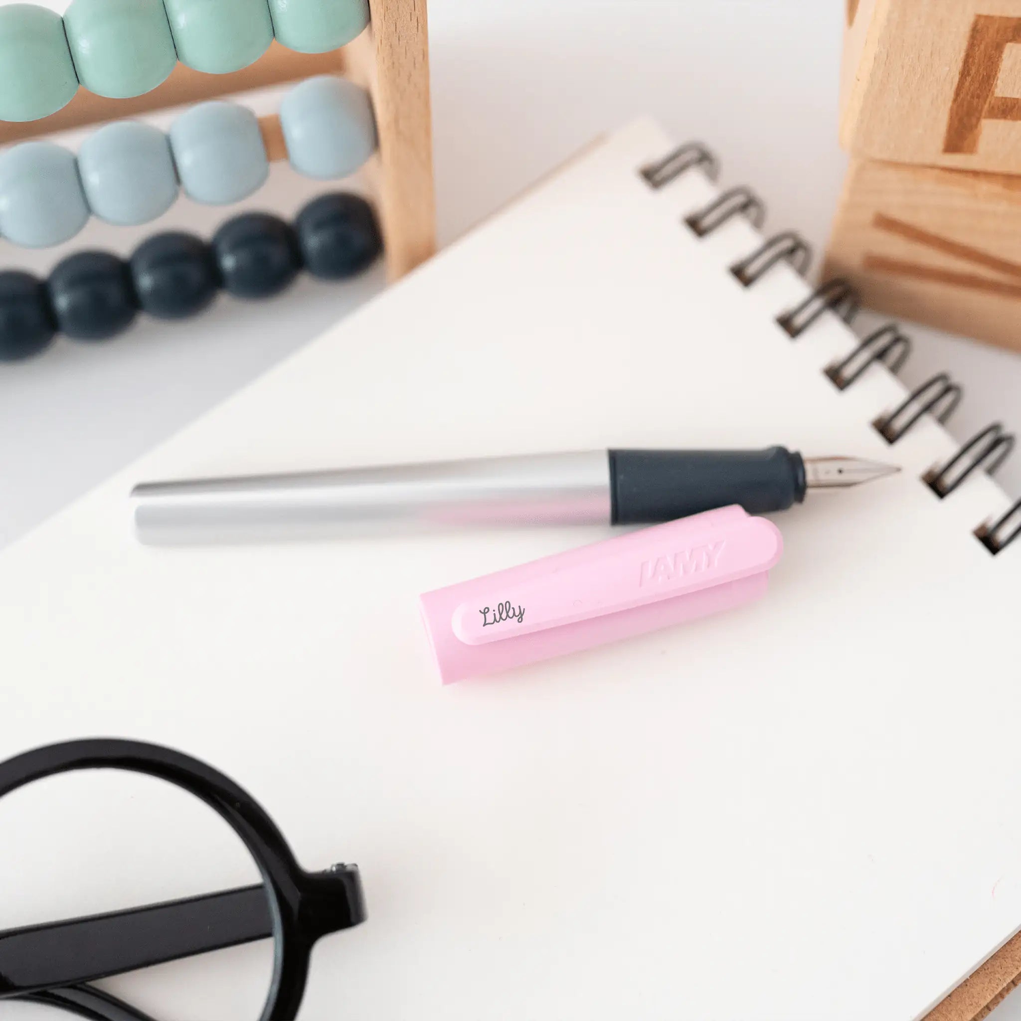 LAMY Füller personalisiert - grün, rosa, blau - wunderwunsch