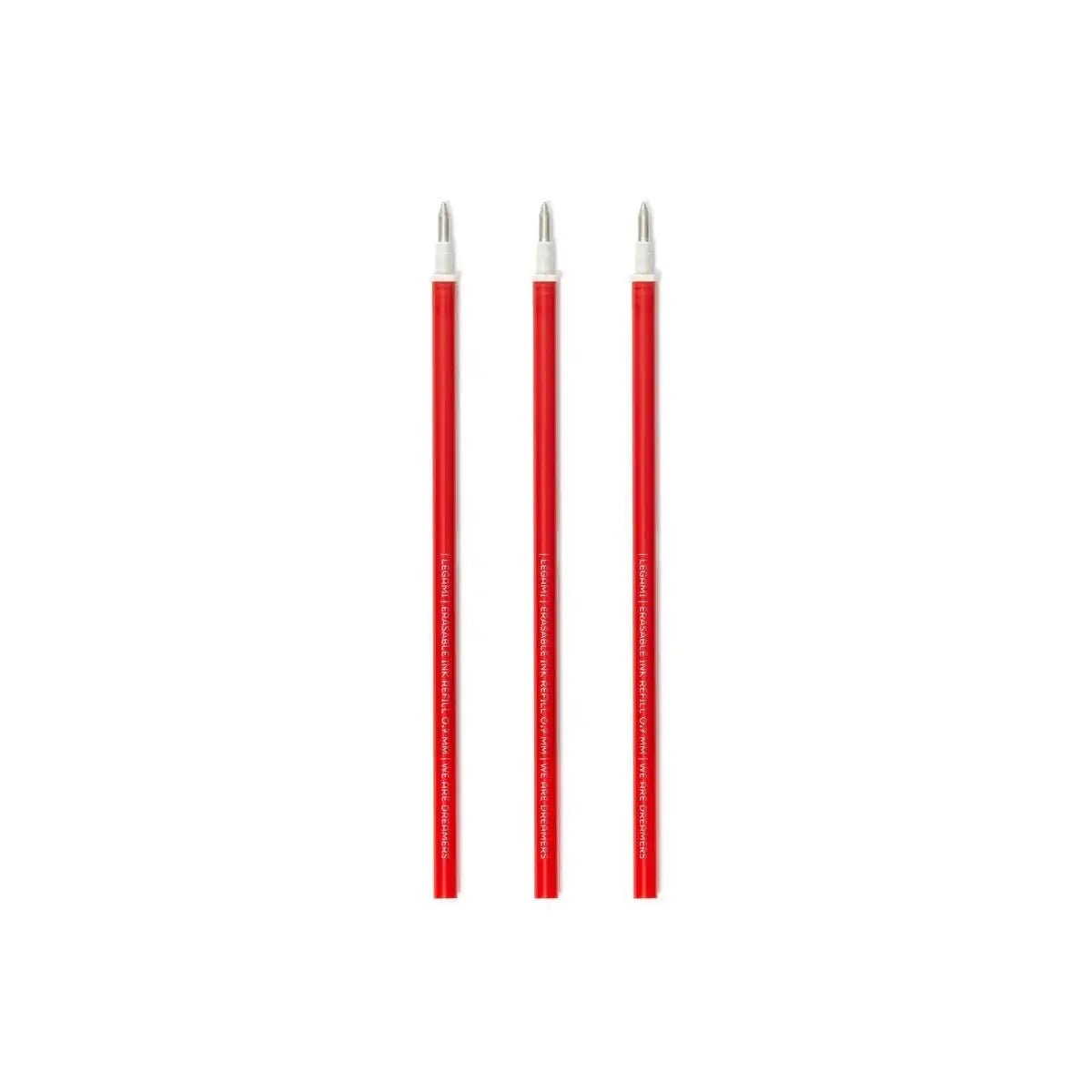 LEGAMI 3er Pack Ersatzmine für löschbarer Gelstift - wunderwunsch