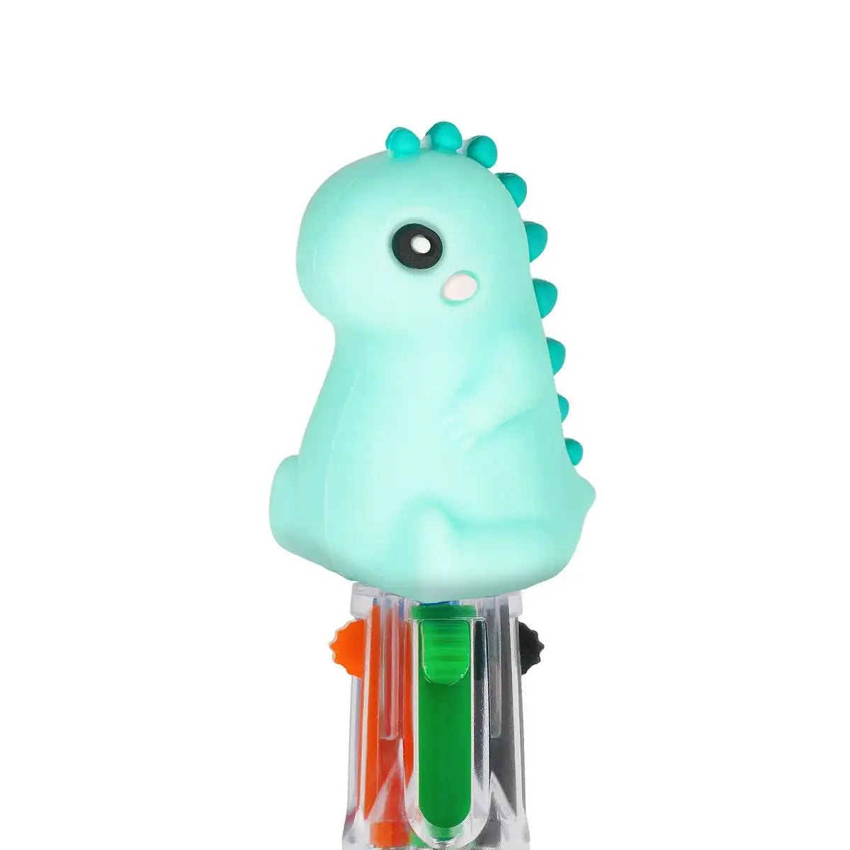 LEGAMI Dino Mini - Kugelschreiber mit 4 Farben - wunderwunsch
