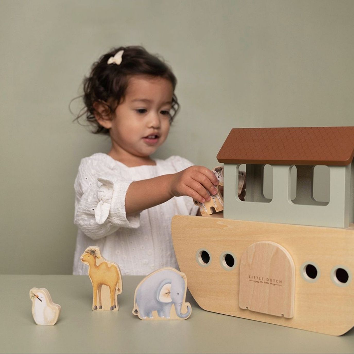 LITTLE DUTCH Holz Spielset Arche Noah - wunderwunsch