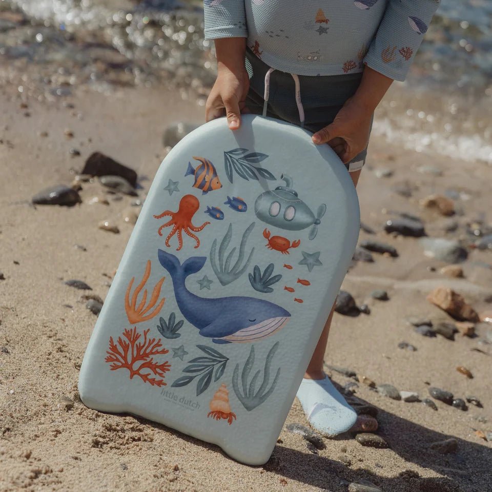 LITTLE DUTCH Schwimmbrett - Ozean blau - wunderwunsch