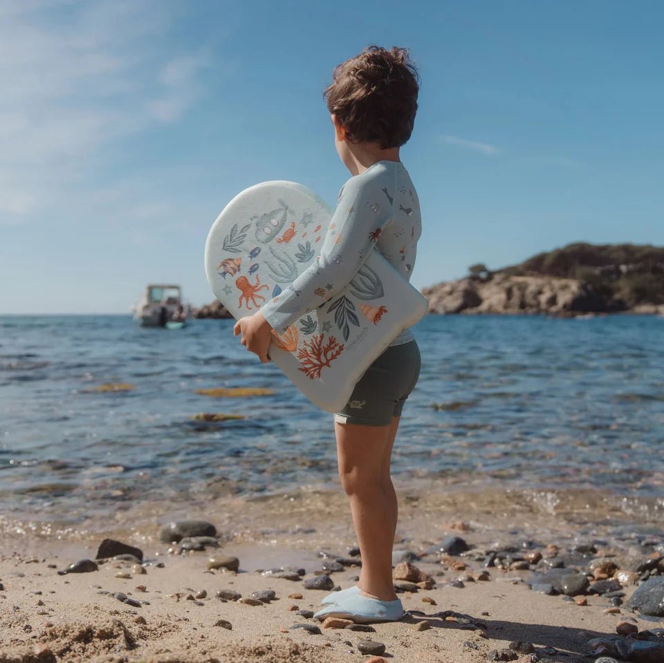 LITTLE DUTCH Schwimmbrett - Ozean blau - wunderwunsch