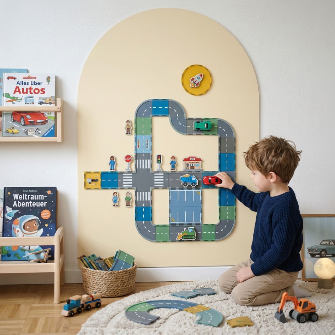 Magnetwand Kinderzimmer selbstklebend 80x100cm - wunderwunsch