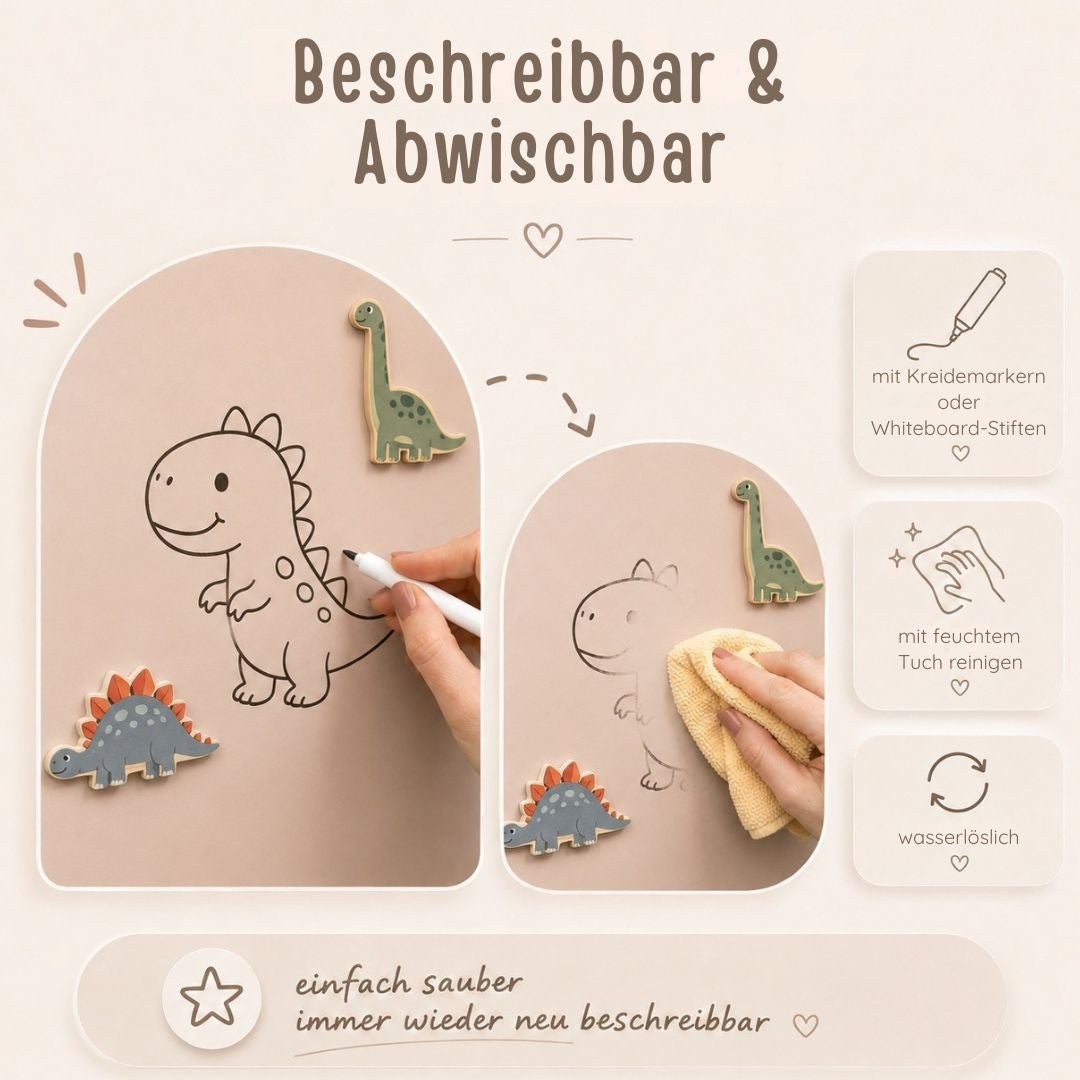 Magnetwand Kinderzimmer selbstklebend 80x100cm - wunderwunsch