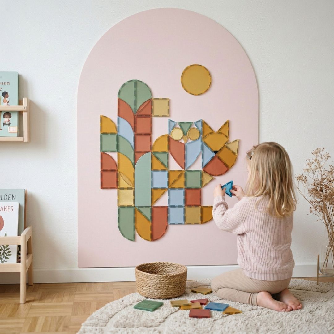 Magnetwand Kinderzimmer selbstklebend 80x100cm - wunderwunsch