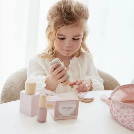 LITTLE DUTCH Holz Make-up-Set - Blumen - Essentials